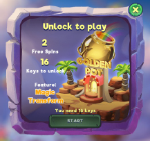 Golden Pot Free Spins image.