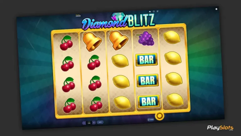 Diamond Blitz slot game layout image